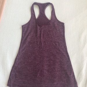 Lululemon Cool Racerback Tank in Burgundy (sz 4)